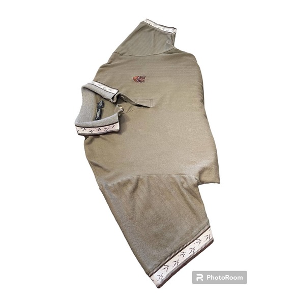 Legendary Whitetails Original Deer Gear Short Sleeved Polo in Olive. Size XL - Picture 3 of 6